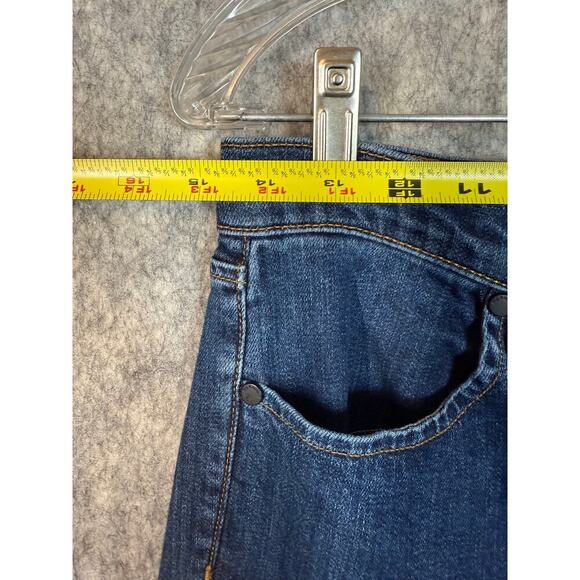 Rag & Bone Wmns Dark Blue High Rise Straight Leg Denim Jeans Size 28 Made in USA - Picture 7 of 9